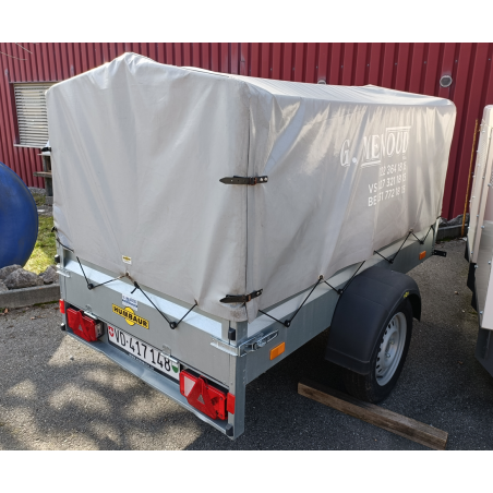 Remorque de transport Bâchée