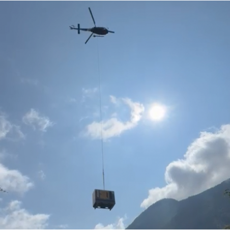 Groupe 44 KVA Héliportage